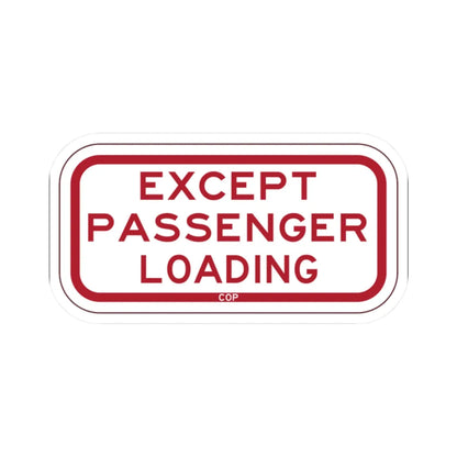 PBOT Road sign P4880 (Oregon) (Road Sign) STICKER Vinyl Kiss-Cut Decal 2 Inch White - The Sticker Space