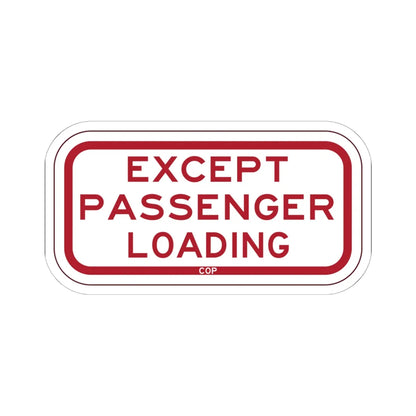PBOT Road sign P4880 (Oregon) (Road Sign) STICKER Vinyl Kiss-Cut Decal 6 Inch White - The Sticker Space