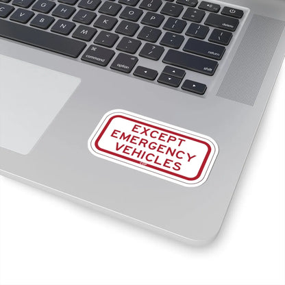 PBOT Road sign P4895 (Oregon) (Road Sign) STICKER Vinyl Kiss-Cut Decal - The Sticker Space