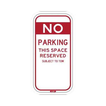 PBOT Road sign P6070 (Oregon) (Road Sign) STICKER Vinyl Kiss-Cut Decal 2 Inch White - The Sticker Space