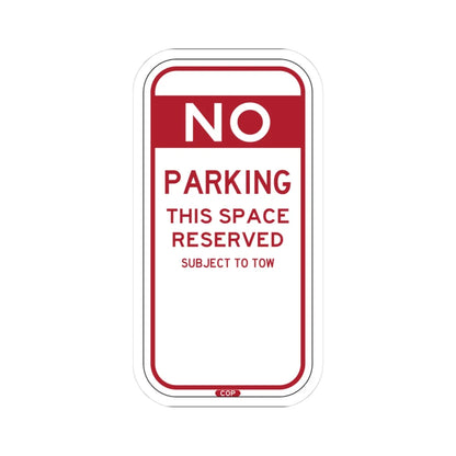 PBOT Road sign P6070 (Oregon) (Road Sign) STICKER Vinyl Kiss-Cut Decal 3 Inch White - The Sticker Space