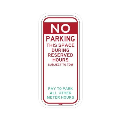 PBOT Road sign P6075 (Oregon) (Road Sign) STICKER Vinyl Kiss-Cut Decal 3 Inch White - The Sticker Space