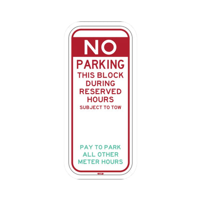 PBOT Road sign P6085 (Oregon) (Road Sign) STICKER Vinyl Kiss-Cut Decal 2 Inch White - The Sticker Space