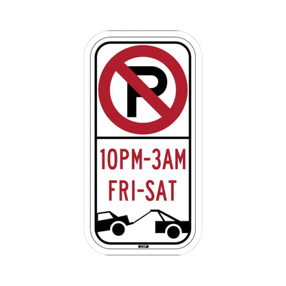 PBOT Road sign P6090 (Oregon) (Road Sign) STICKER Vinyl Kiss-Cut Decal 3 Inch White - The Sticker Space