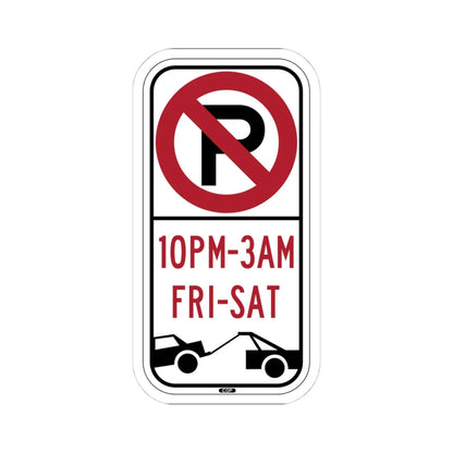 PBOT Road sign P6090 (Oregon) (Road Sign) STICKER Vinyl Kiss-Cut Decal 4 Inch White - The Sticker Space