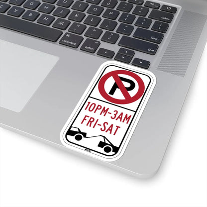 PBOT Road sign P6090 (Oregon) (Road Sign) STICKER Vinyl Kiss-Cut Decal - The Sticker Space