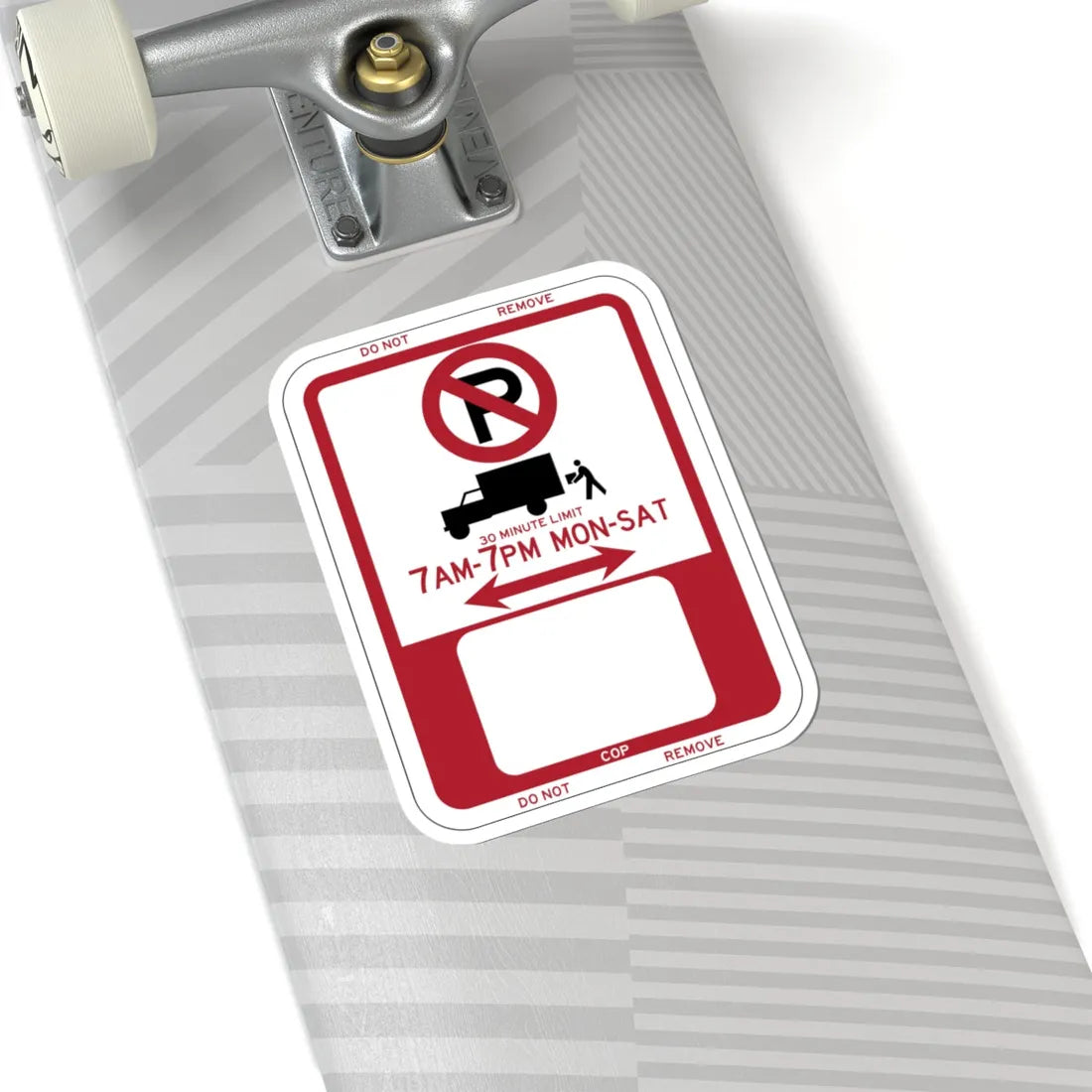 PBOT Road sign P6100 (Oregon) (Road Sign) STICKER Vinyl Kiss-Cut Decal - The Sticker Space