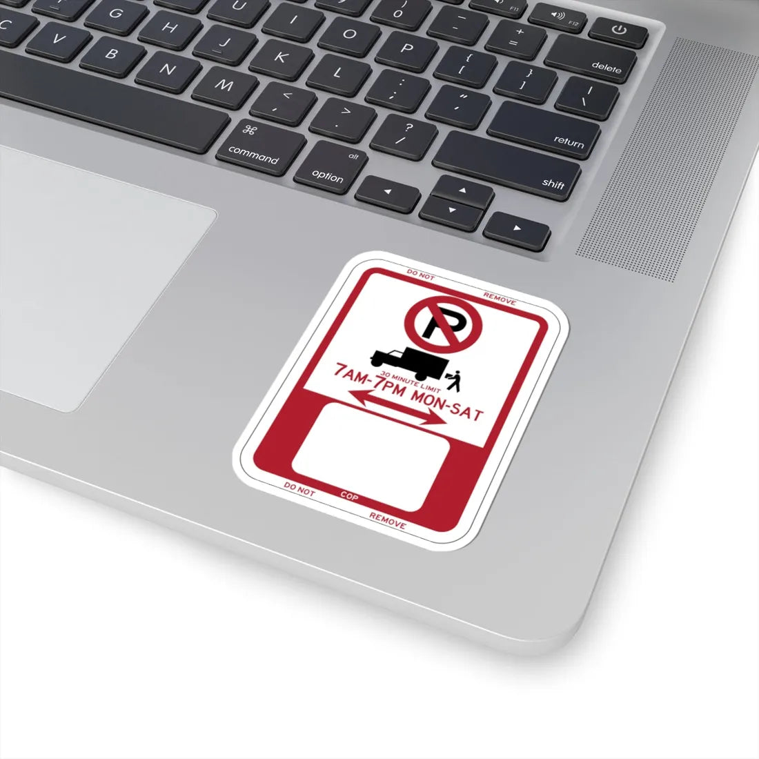 PBOT Road sign P6100 (Oregon) (Road Sign) STICKER Vinyl Kiss-Cut Decal - The Sticker Space