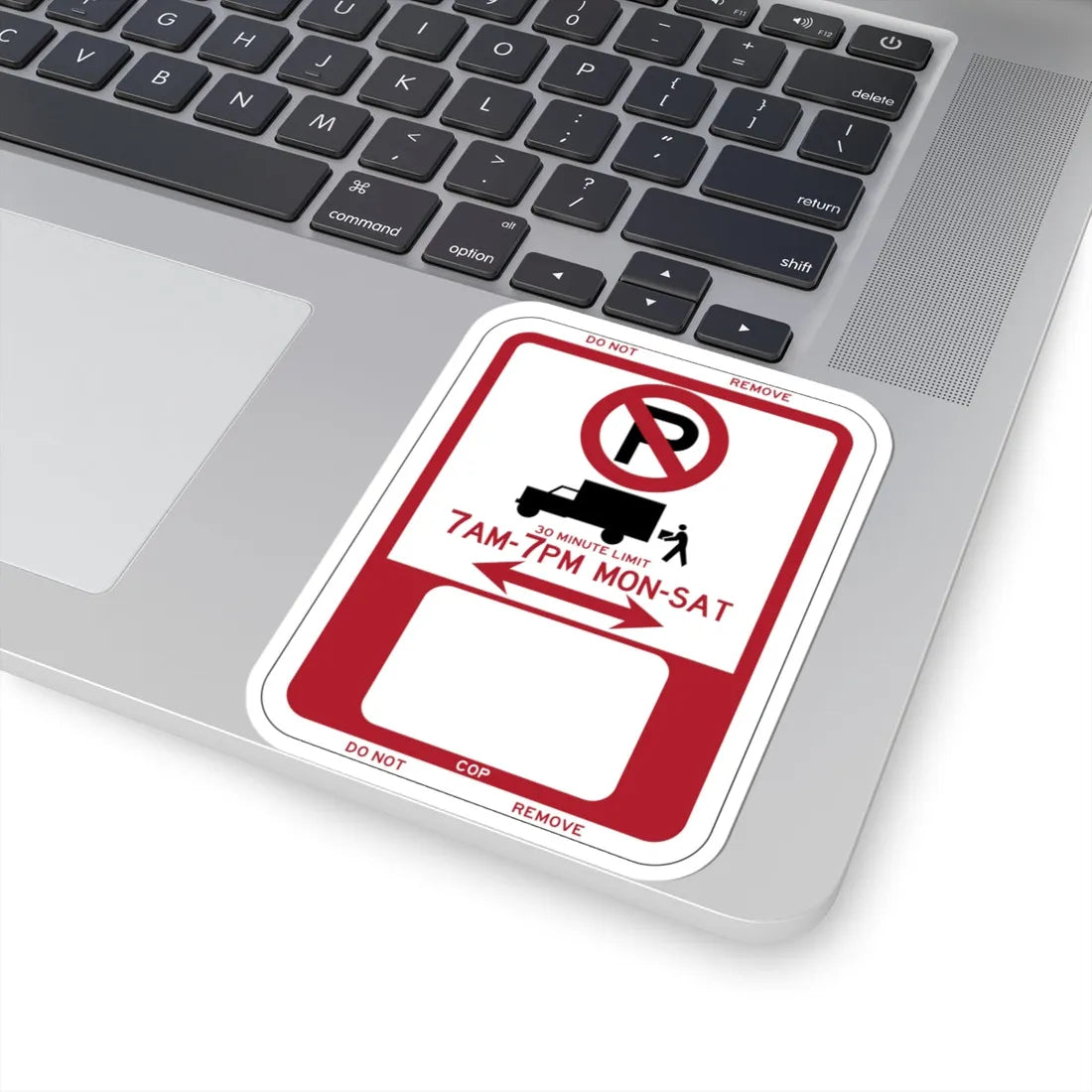 PBOT Road sign P6100 (Oregon) (Road Sign) STICKER Vinyl Kiss-Cut Decal - The Sticker Space