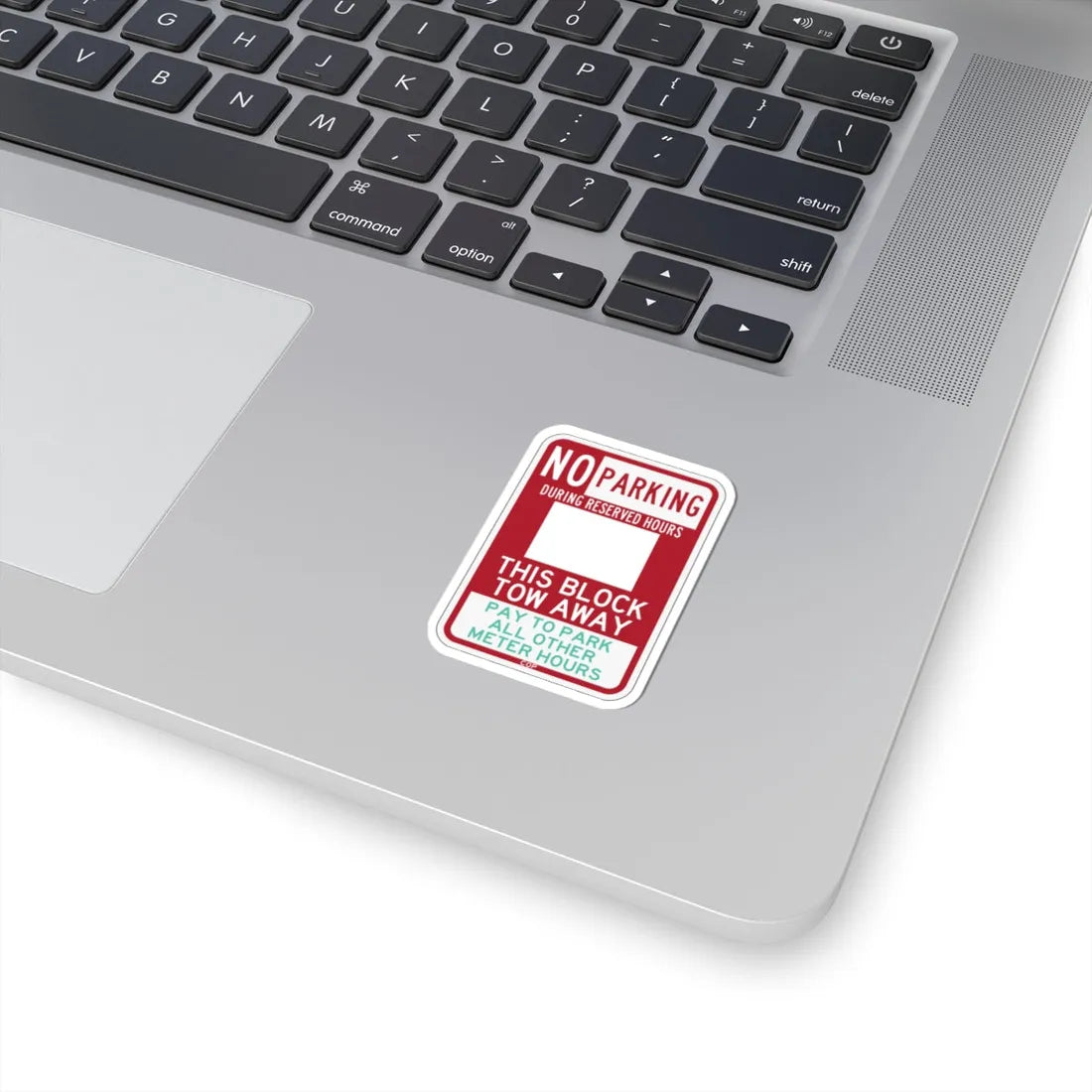 PBOT Road sign P6110 (Oregon) (Road Sign) STICKER Vinyl Kiss-Cut Decal - The Sticker Space
