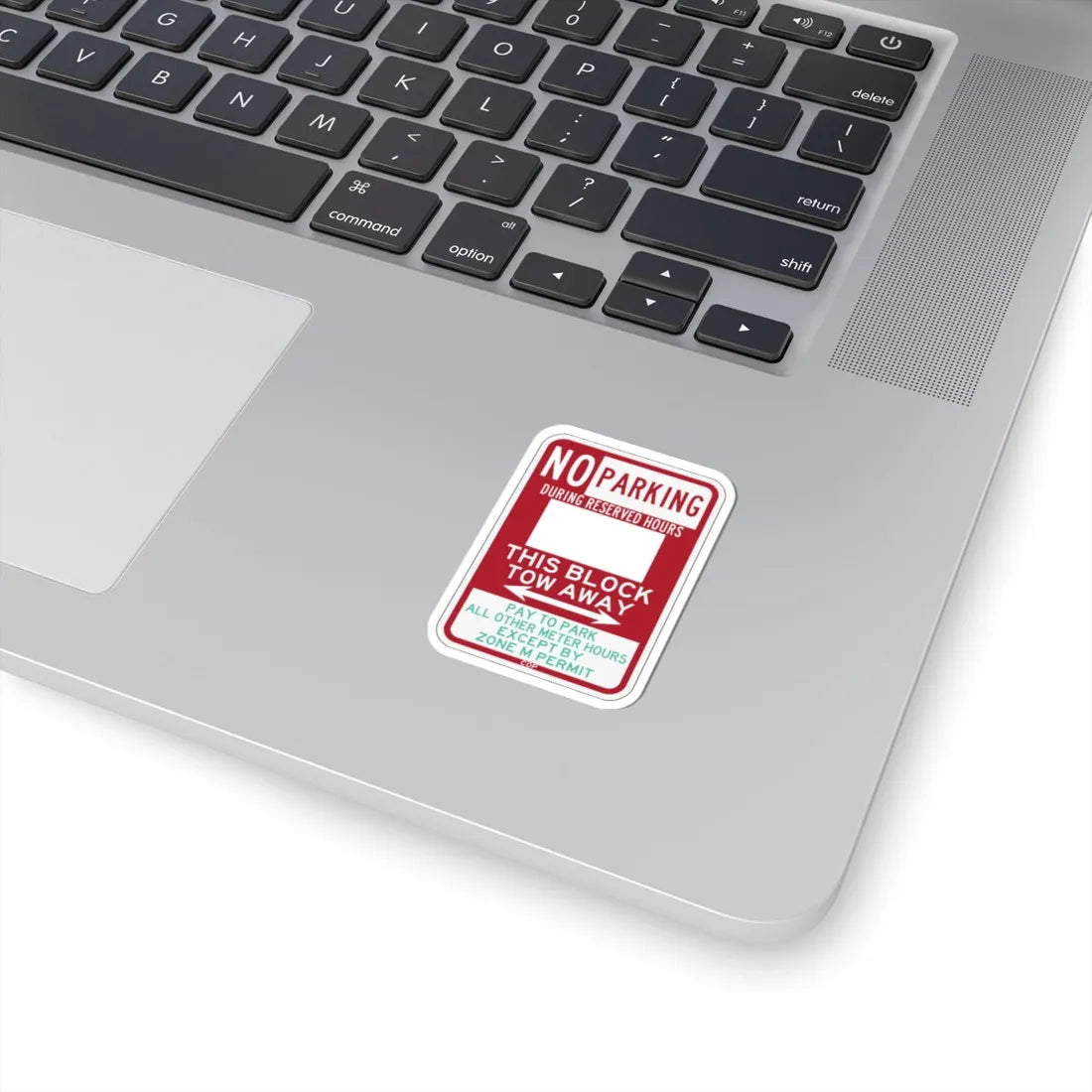 PBOT Road sign P6113 (Oregon) (Road Sign) STICKER Vinyl Kiss-Cut Decal - The Sticker Space