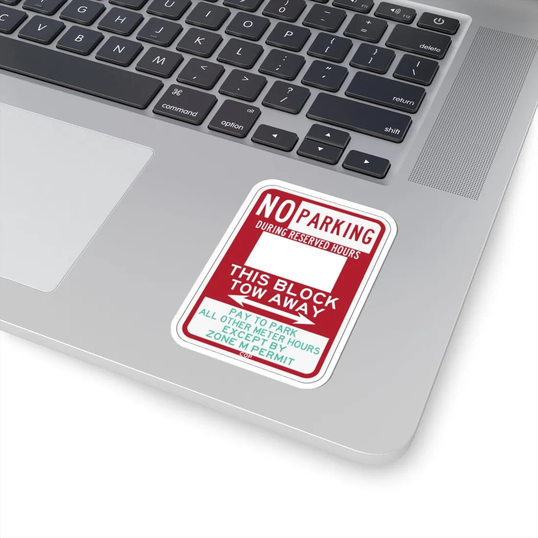 PBOT Road sign P6113 (Oregon) (Road Sign) STICKER Vinyl Kiss-Cut Decal - The Sticker Space