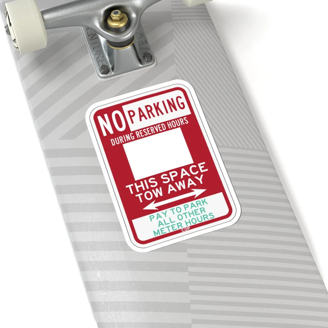 PBOT Road sign P6115 (Oregon) (Road Sign) STICKER Vinyl Kiss-Cut Decal - The Sticker Space
