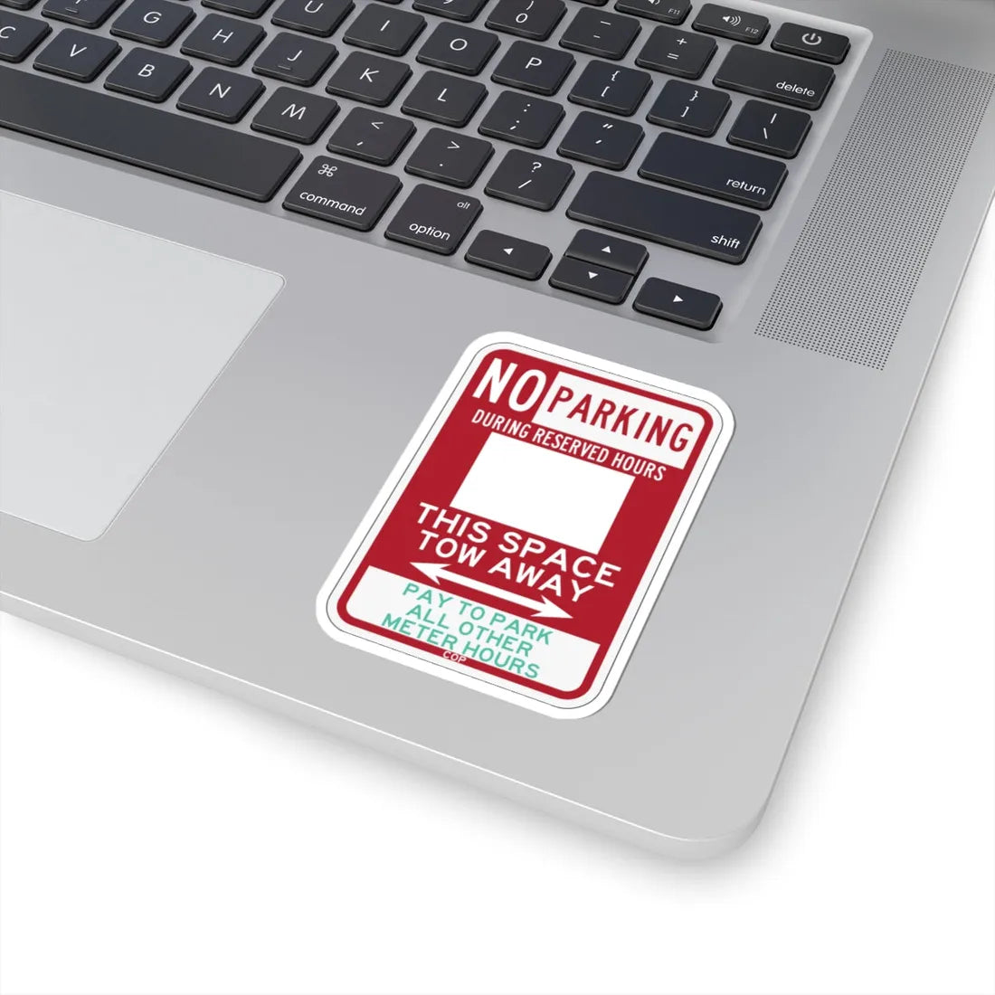 PBOT Road sign P6115 (Oregon) (Road Sign) STICKER Vinyl Kiss-Cut Decal - The Sticker Space