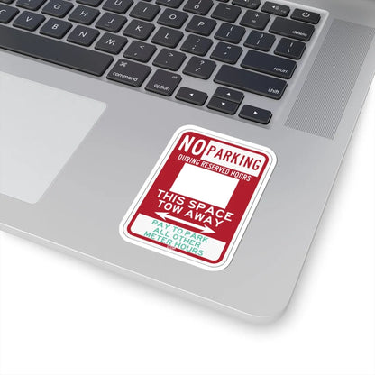 PBOT Road sign P6115 (Oregon) (Road Sign) STICKER Vinyl Kiss-Cut Decal - The Sticker Space