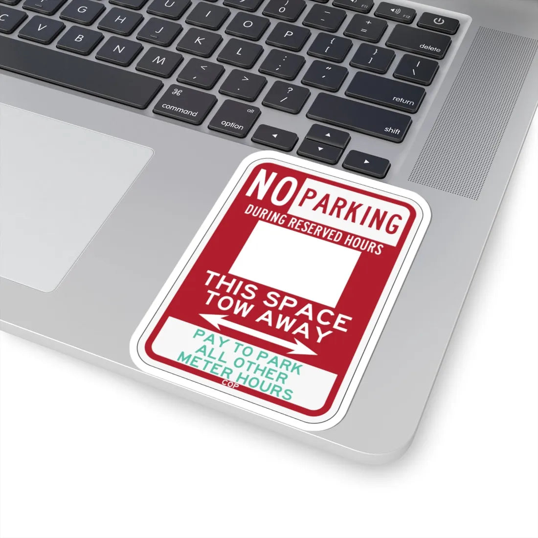 PBOT Road sign P6115 (Oregon) (Road Sign) STICKER Vinyl Kiss-Cut Decal - The Sticker Space