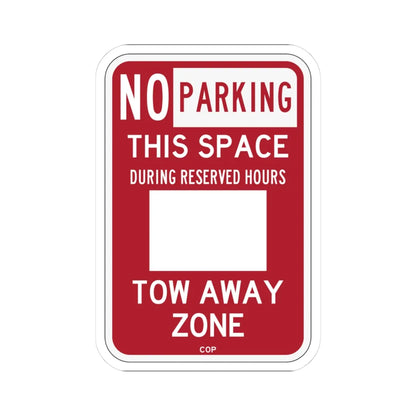 PBOT Road sign P6120 (Oregon) (Road Sign) STICKER Vinyl Kiss-Cut Decal 3 Inch White - The Sticker Space