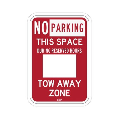 PBOT Road sign P6120 (Oregon) (Road Sign) STICKER Vinyl Kiss-Cut Decal 6 Inch White - The Sticker Space