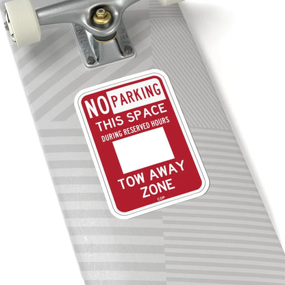 PBOT Road sign P6120 (Oregon) (Road Sign) STICKER Vinyl Kiss-Cut Decal - The Sticker Space