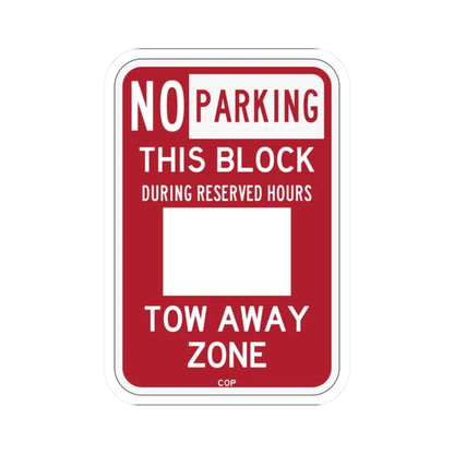 PBOT Road sign P6130 (Oregon) (Road Sign) STICKER Vinyl Kiss-Cut Decal 2 Inch White - The Sticker Space