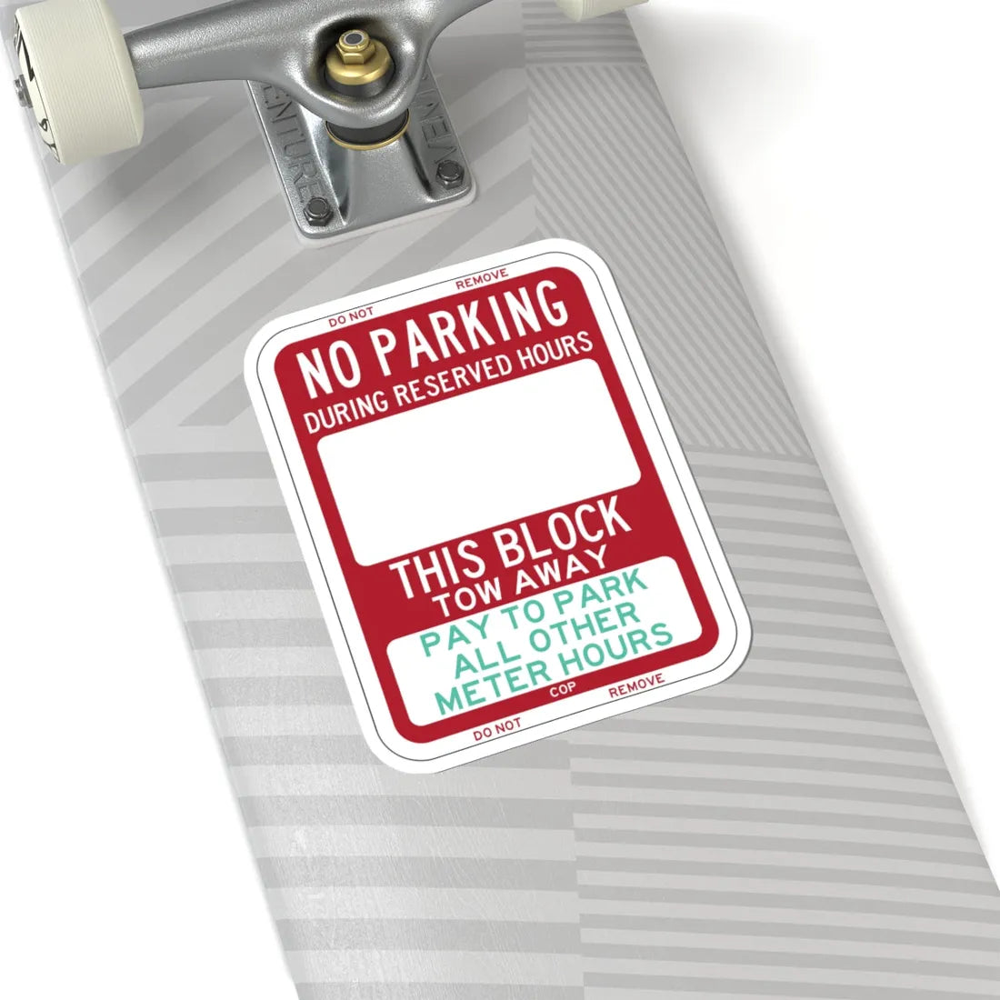 PBOT Road sign P6210 (Oregon) (Road Sign) STICKER Vinyl Kiss-Cut Decal - The Sticker Space