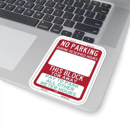 PBOT Road sign P6210 (Oregon) (Road Sign) STICKER Vinyl Kiss-Cut Decal - The Sticker Space