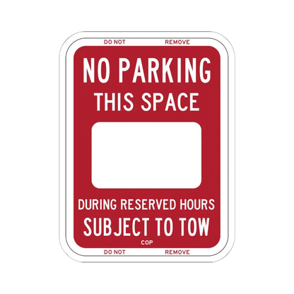 PBOT Road sign P6220 (Oregon) (Road Sign) STICKER Vinyl Kiss-Cut Decal 6 Inch White - The Sticker Space