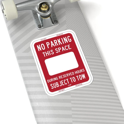 PBOT Road sign P6220 (Oregon) (Road Sign) STICKER Vinyl Kiss-Cut Decal - The Sticker Space