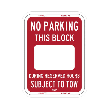 PBOT Road sign P6230 (Oregon) (Road Sign) STICKER Vinyl Kiss-Cut Decal 3 Inch White - The Sticker Space