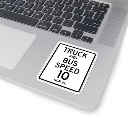 PBOT Road sign R2220 (Oregon) (Road Sign) STICKER Vinyl Kiss-Cut Decal - The Sticker Space