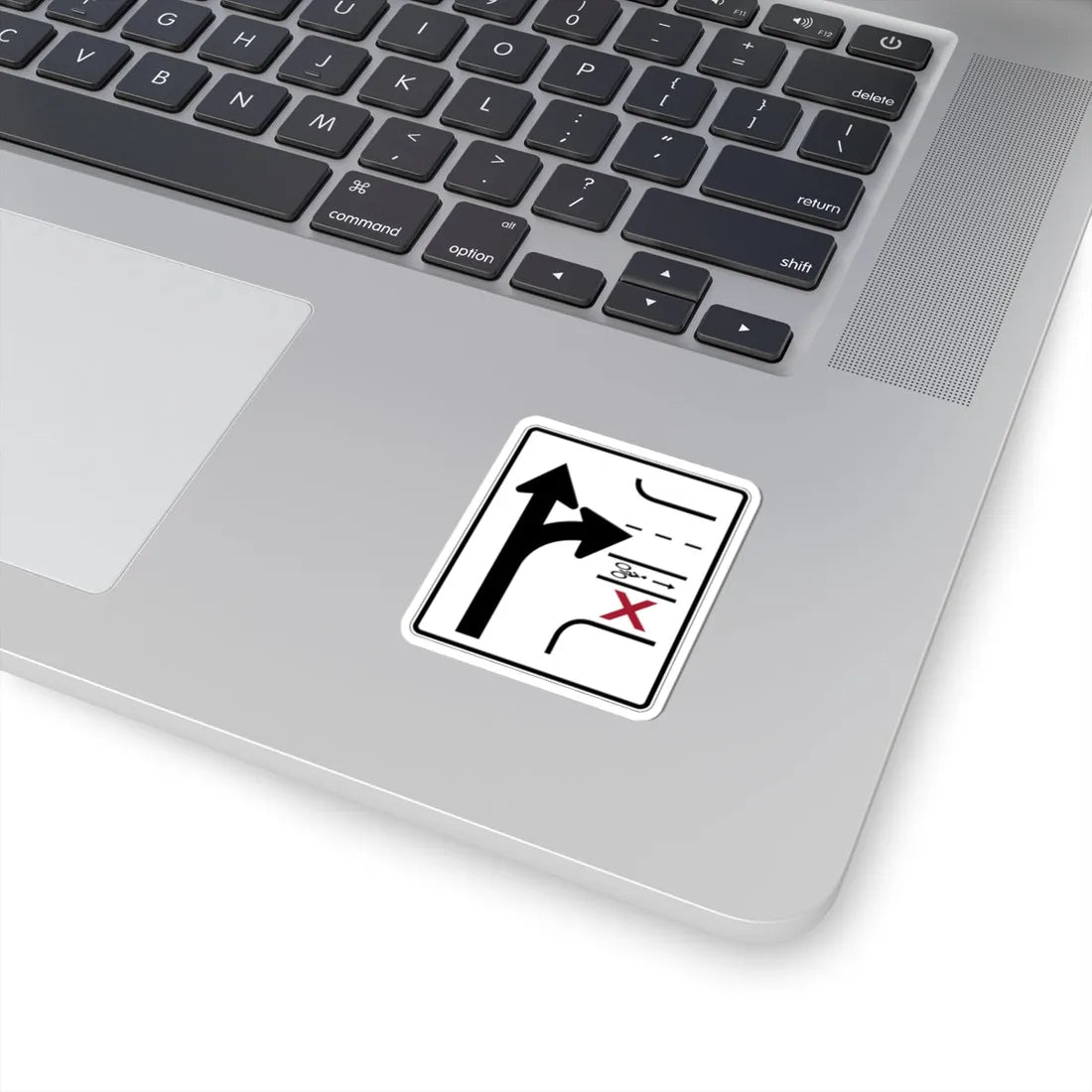 PBOT Road sign R3342 (Oregon) (Road Sign) STICKER Vinyl Kiss-Cut Decal - The Sticker Space