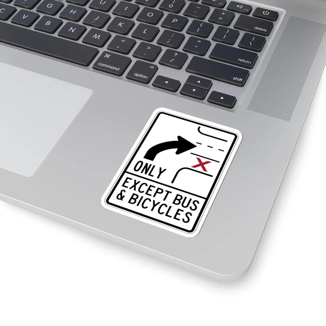 PBOT Road sign R3343 (Oregon) (Road Sign) STICKER Vinyl Kiss-Cut Decal - The Sticker Space