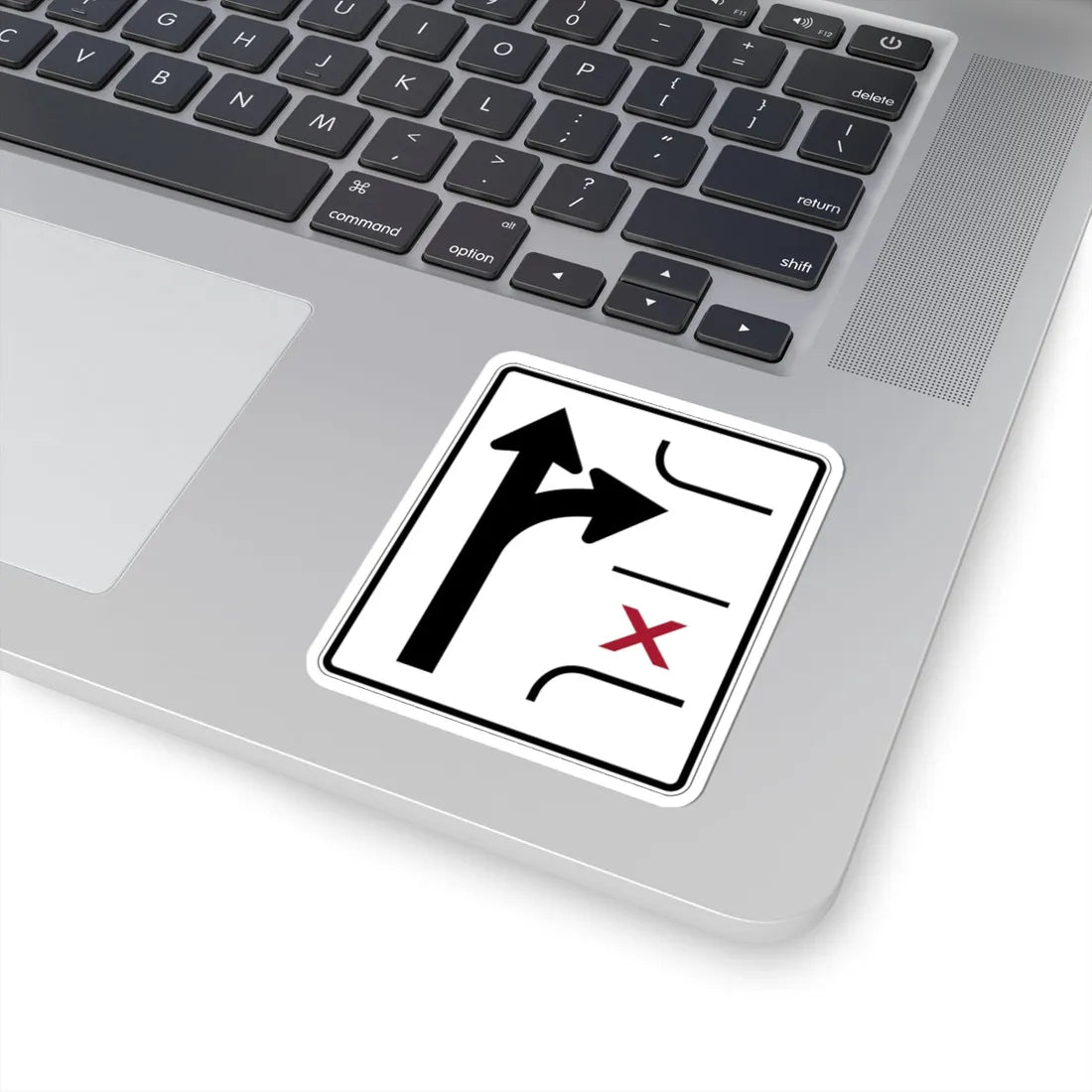PBOT Road sign R3344 (Oregon) (Road Sign) STICKER Vinyl Kiss-Cut Decal - The Sticker Space