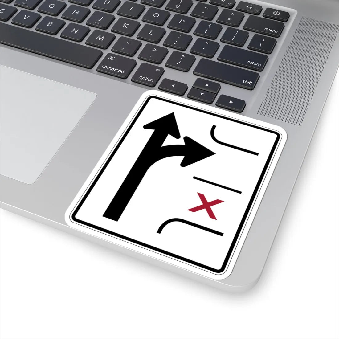 PBOT Road sign R3344 (Oregon) (Road Sign) STICKER Vinyl Kiss-Cut Decal - The Sticker Space