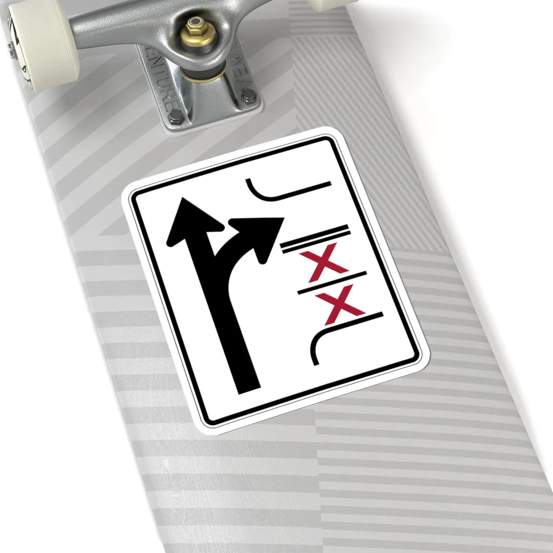 PBOT Road sign R3345 (Oregon) (Road Sign) STICKER Vinyl Kiss-Cut Decal - The Sticker Space