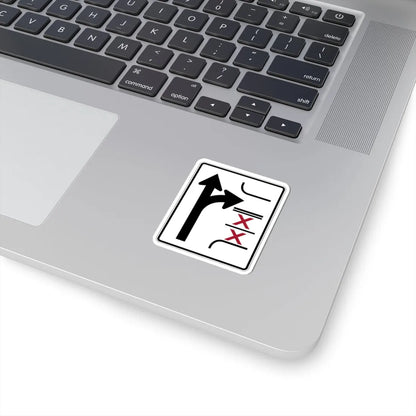 PBOT Road sign R3345 (Oregon) (Road Sign) STICKER Vinyl Kiss-Cut Decal - The Sticker Space
