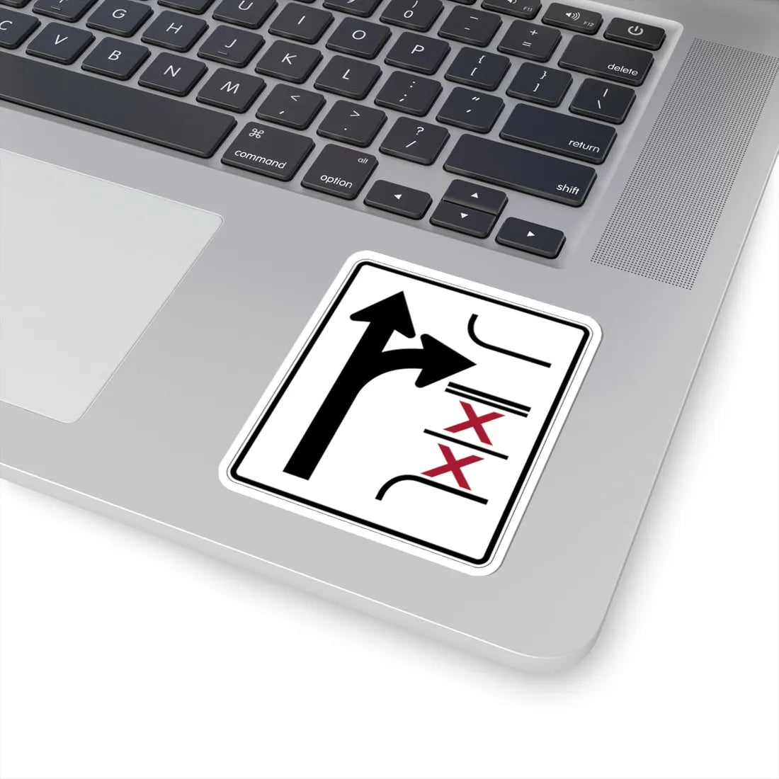 PBOT Road sign R3345 (Oregon) (Road Sign) STICKER Vinyl Kiss-Cut Decal - The Sticker Space