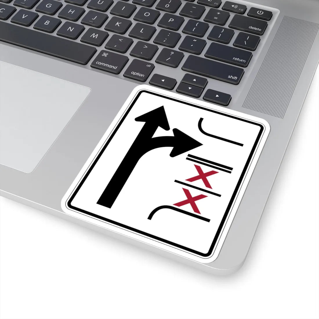 PBOT Road sign R3345 (Oregon) (Road Sign) STICKER Vinyl Kiss-Cut Decal - The Sticker Space