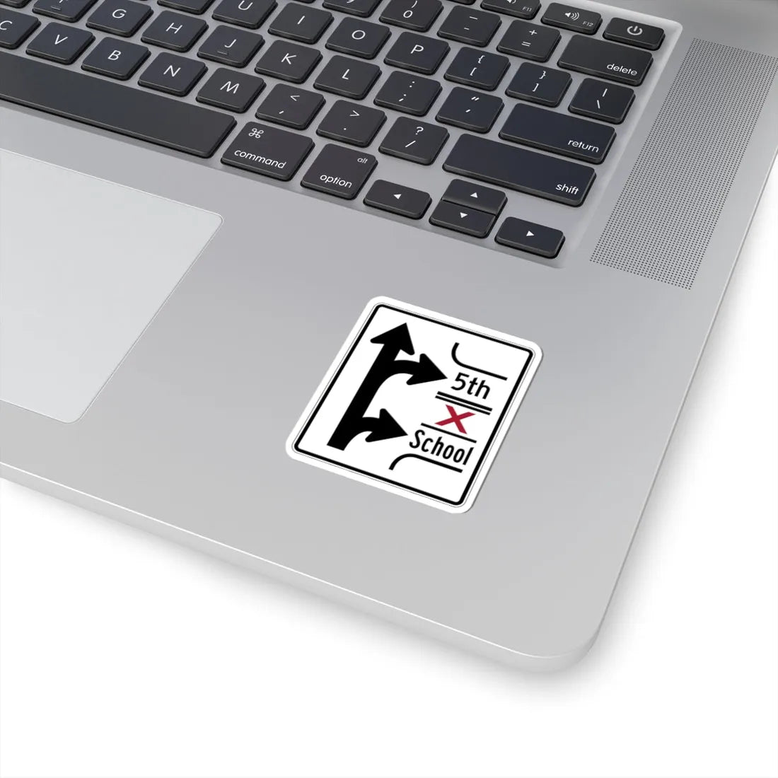 PBOT Road sign R3346 (Oregon) (Road Sign) STICKER Vinyl Kiss-Cut Decal - The Sticker Space