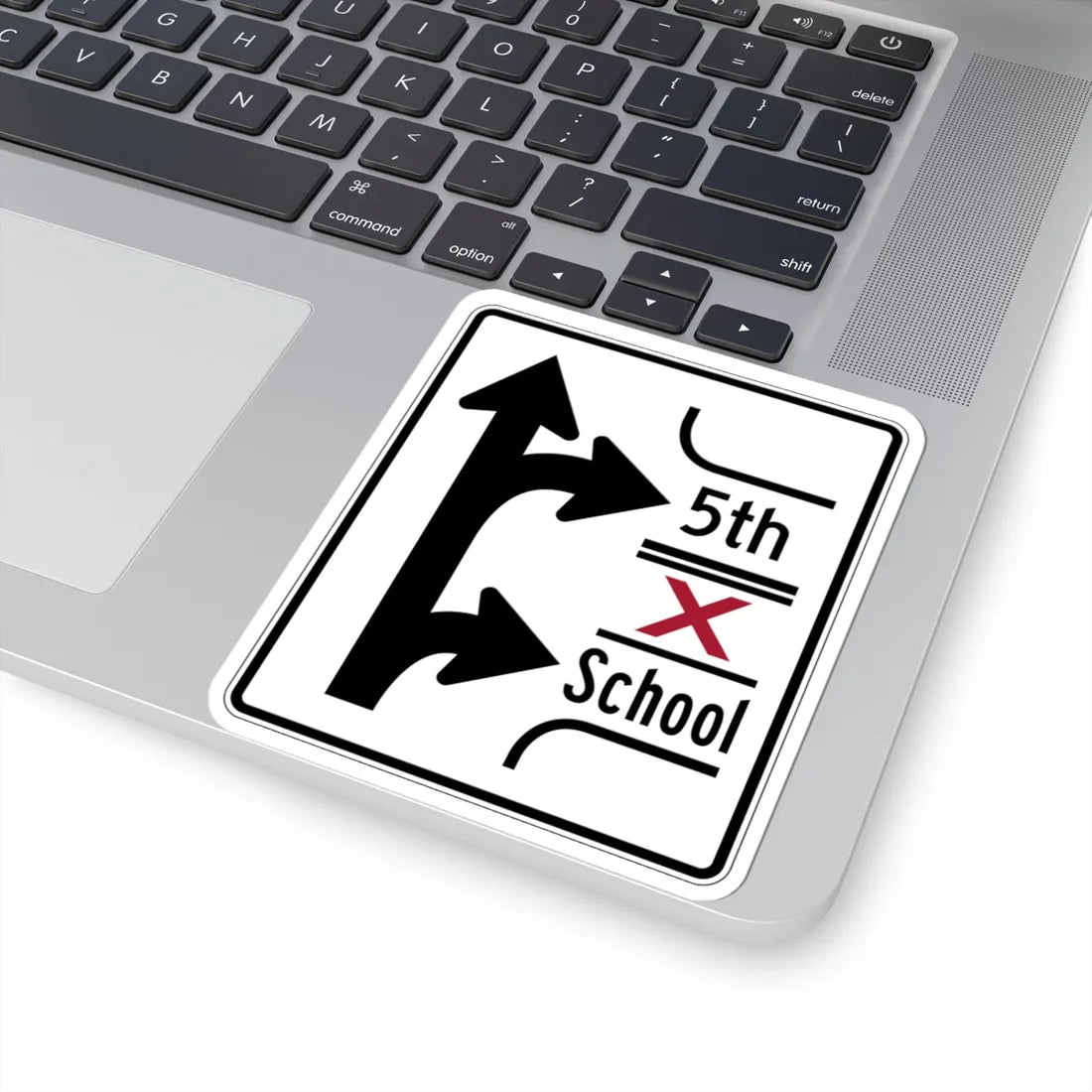PBOT Road sign R3346 (Oregon) (Road Sign) STICKER Vinyl Kiss-Cut Decal - The Sticker Space