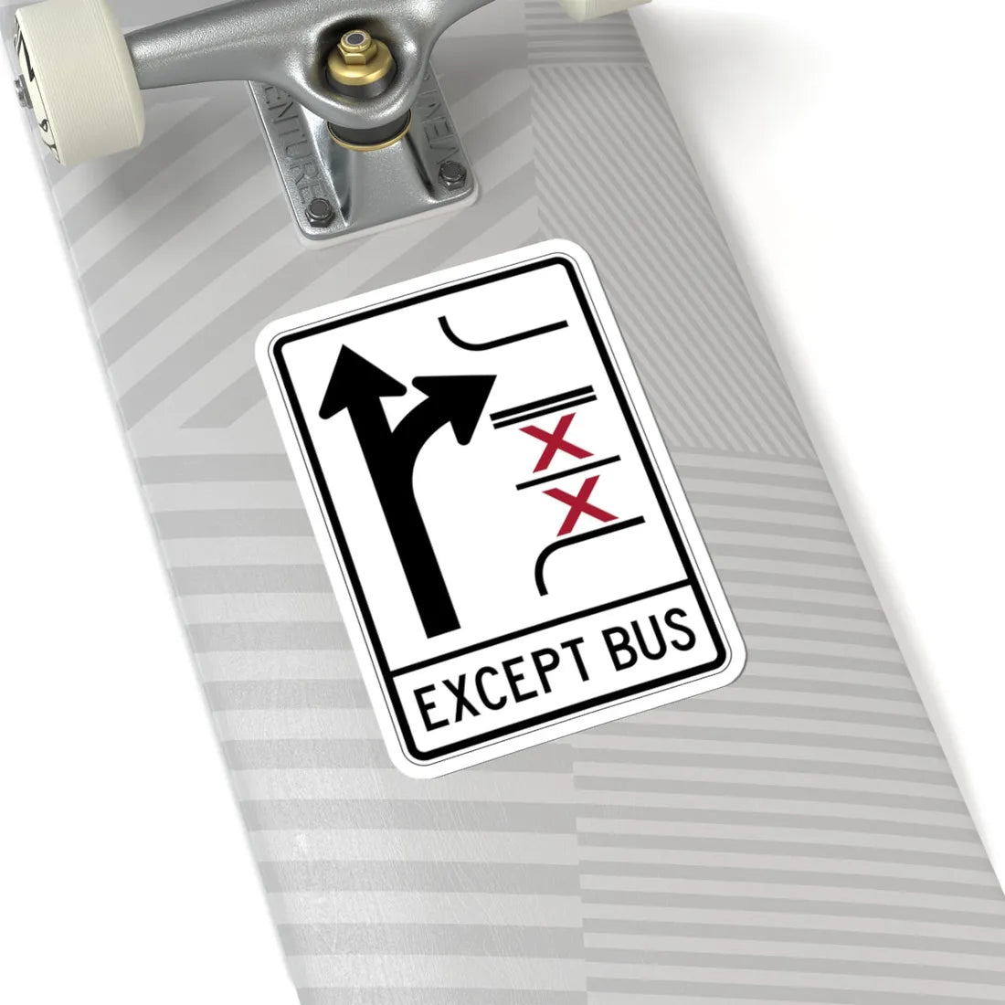 PBOT Road sign R3347V (Oregon) (Road Sign) STICKER Vinyl Kiss-Cut Decal - The Sticker Space