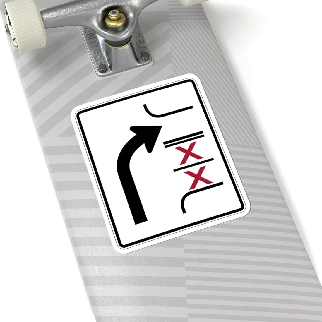 PBOT Road sign R3348 (Oregon) (Road Sign) STICKER Vinyl Kiss-Cut Decal - The Sticker Space