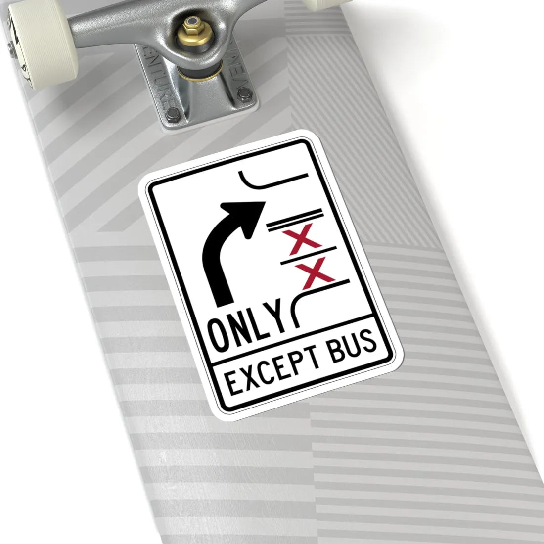 PBOT Road sign R3349V (Oregon) (Road Sign) STICKER Vinyl Kiss-Cut Decal - The Sticker Space