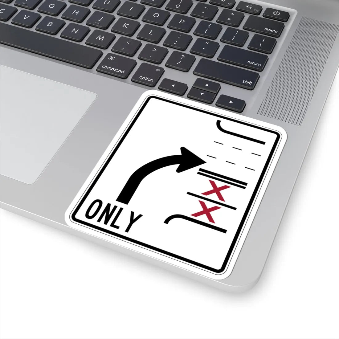 PBOT Road sign R3353 (Oregon) (Road Sign) STICKER Vinyl Kiss-Cut Decal - The Sticker Space