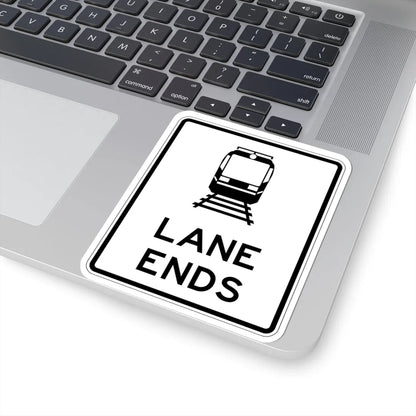 PBOT Road sign R3455 (Oregon) (Road Sign) STICKER Vinyl Kiss-Cut Decal - The Sticker Space