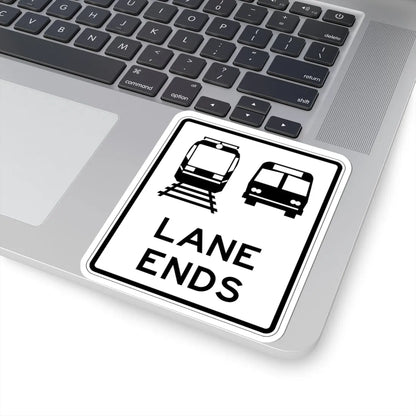 PBOT Road sign R3456 (Oregon) (Road Sign) STICKER Vinyl Kiss-Cut Decal - The Sticker Space