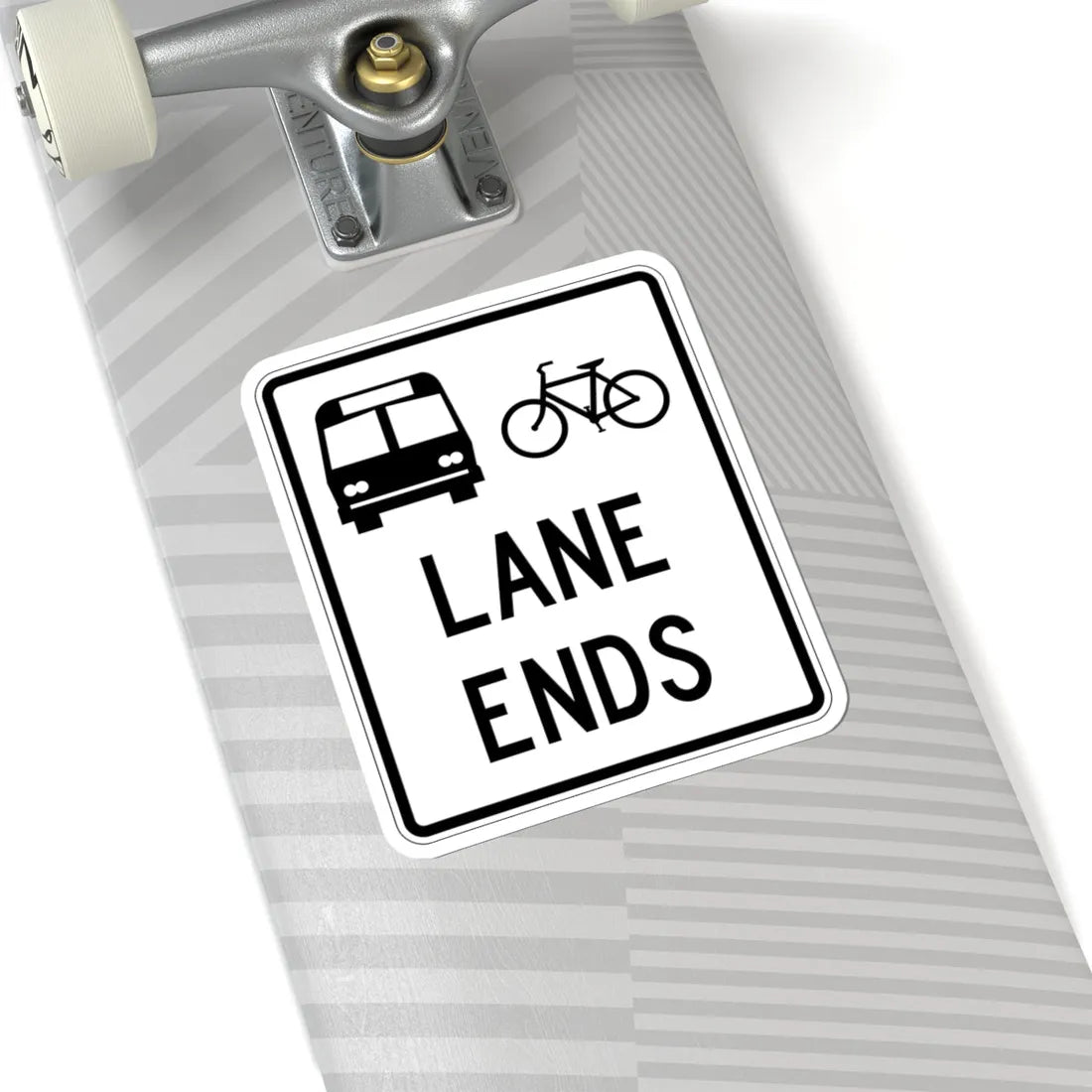 PBOT Road sign R3457 (Oregon) (Road Sign) STICKER Vinyl Kiss-Cut Decal - The Sticker Space