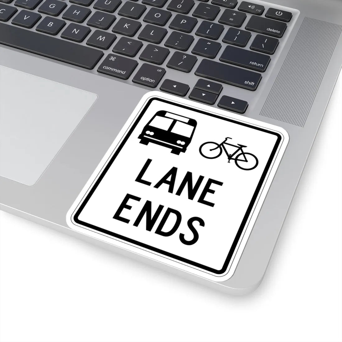 PBOT Road sign R3457 (Oregon) (Road Sign) STICKER Vinyl Kiss-Cut Decal - The Sticker Space