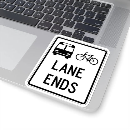 PBOT Road sign R3457 (Oregon) (Road Sign) STICKER Vinyl Kiss-Cut Decal - The Sticker Space