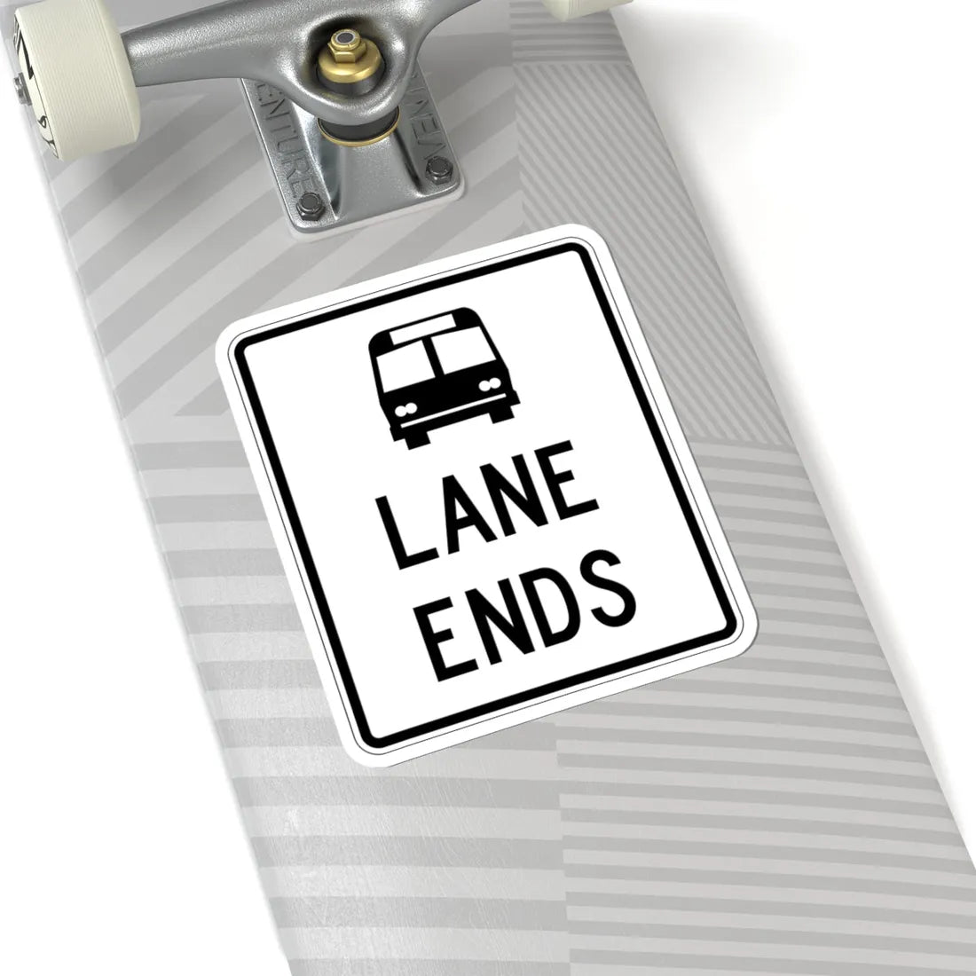 PBOT Road sign R3458 (Oregon) (Road Sign) STICKER Vinyl Kiss-Cut Decal - The Sticker Space